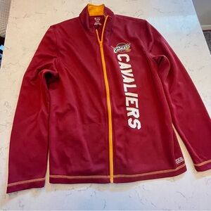 Cleveland Cavs Mens sweater jacket. Item # 11124